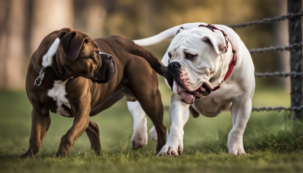 american bulldog vs pit bull