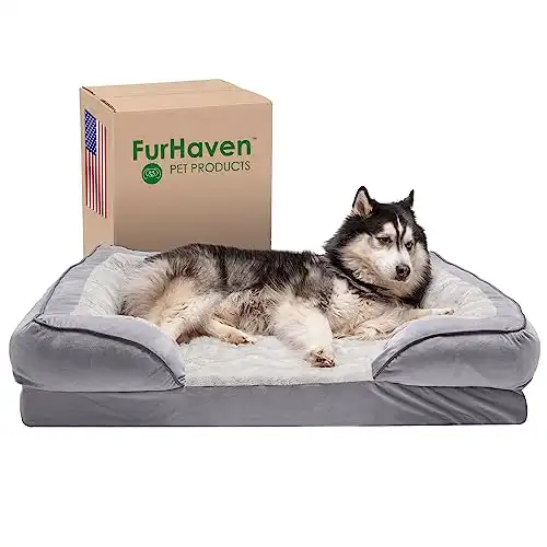 Furhaven Memory Foam Dog Bed